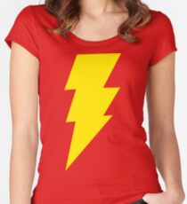 Shazam Women's Fitted Scoop T-Shirt
