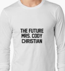 The future Mrs. Cody Christian Long Sleeve T-Shirt