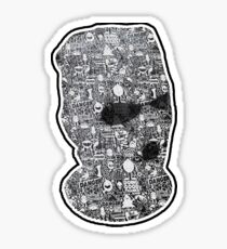 MALAA MASK Sticker