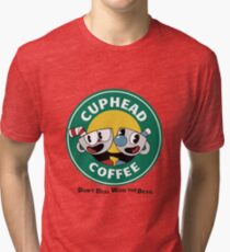 CupHead Mug Tri-blend T-Shirt