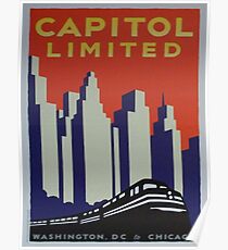 Vintage poster - Capitol Limited Poster