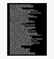 Chemise Nikes Jenny Holzer Truisms Blonde Impression photo