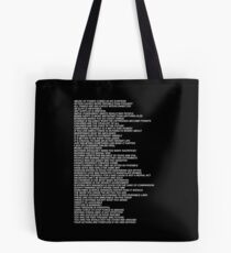 Nikes Shirt Jenny Holzer Truisms Blonde Tote Bag