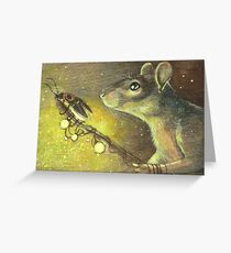 Lamplighter Greeting Card