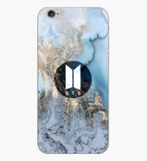 Vinilo o funda para iPhone BTS Army Logo Marble v2