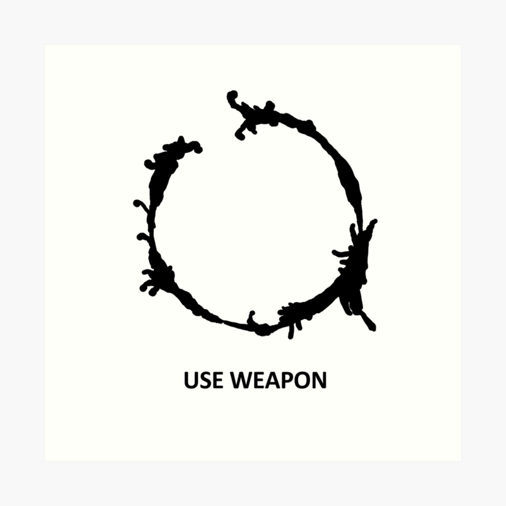 Use Weapon Art Print