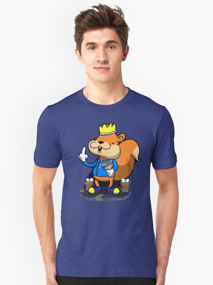 Alternate view of King of all the land! Slim Fit T-Shirt