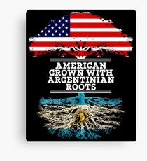 American Grown With Argentinian Roots Argentina T-Shirt Sweater Hoodie Iphone Samsung Phone Case Coffee Mug Tablet Case Gift Canvas Print