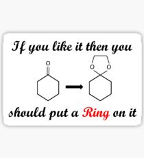 Organic Chemistry Protecting Group Sticker