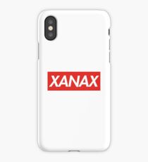 XANAX supreme logo iPhone Case