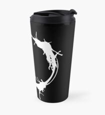 Heptapod B (Translation: "Heptapods' Purpose on Earth?") Inverted Travel Mug