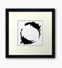Heptapod B (Translation: "EARTH") Framed Print