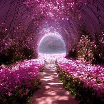 A Flower Sale for Verbamystica | Redbubble Poster Tunnel by vol.1