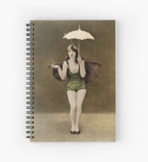 Victorian Circus Performer Spiral Notebook