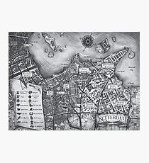 Ketterdam Map Photographic Print