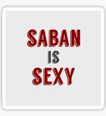 Pegatina Saban es sexy