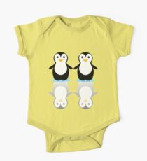 PENGUIN PAIR ON ICE One Piece - Short Sleeve