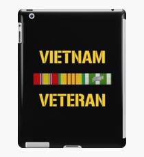Vietnam Veteran Ribbon Bar iPad Case/Skin