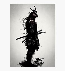 Armored Samurai Photographic Print