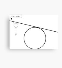 Tangent Canvas Print
