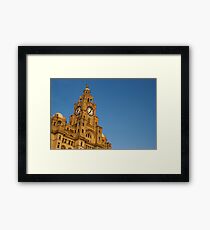 Royal Liver Building - Liverpool Framed Print