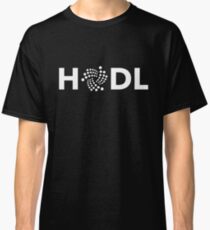 HODL IOTA Crypto currency Classic T-Shirt