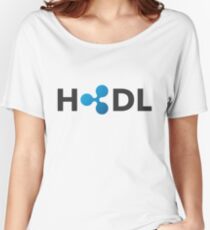 HODL Ripple XRP Women's Relaxed Fit T-Shirt