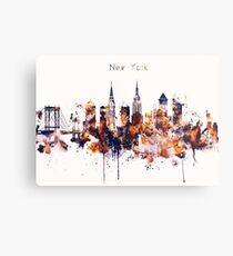 NYC New York Skyline Poster Art Print Metal Print