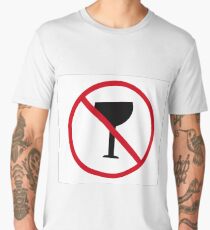 signal no alcohol Men's Premium T-Shirt