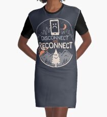 Reconnect Graphic T-Shirt Dress