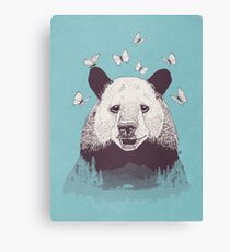Let's Bear Friends Canvas Print