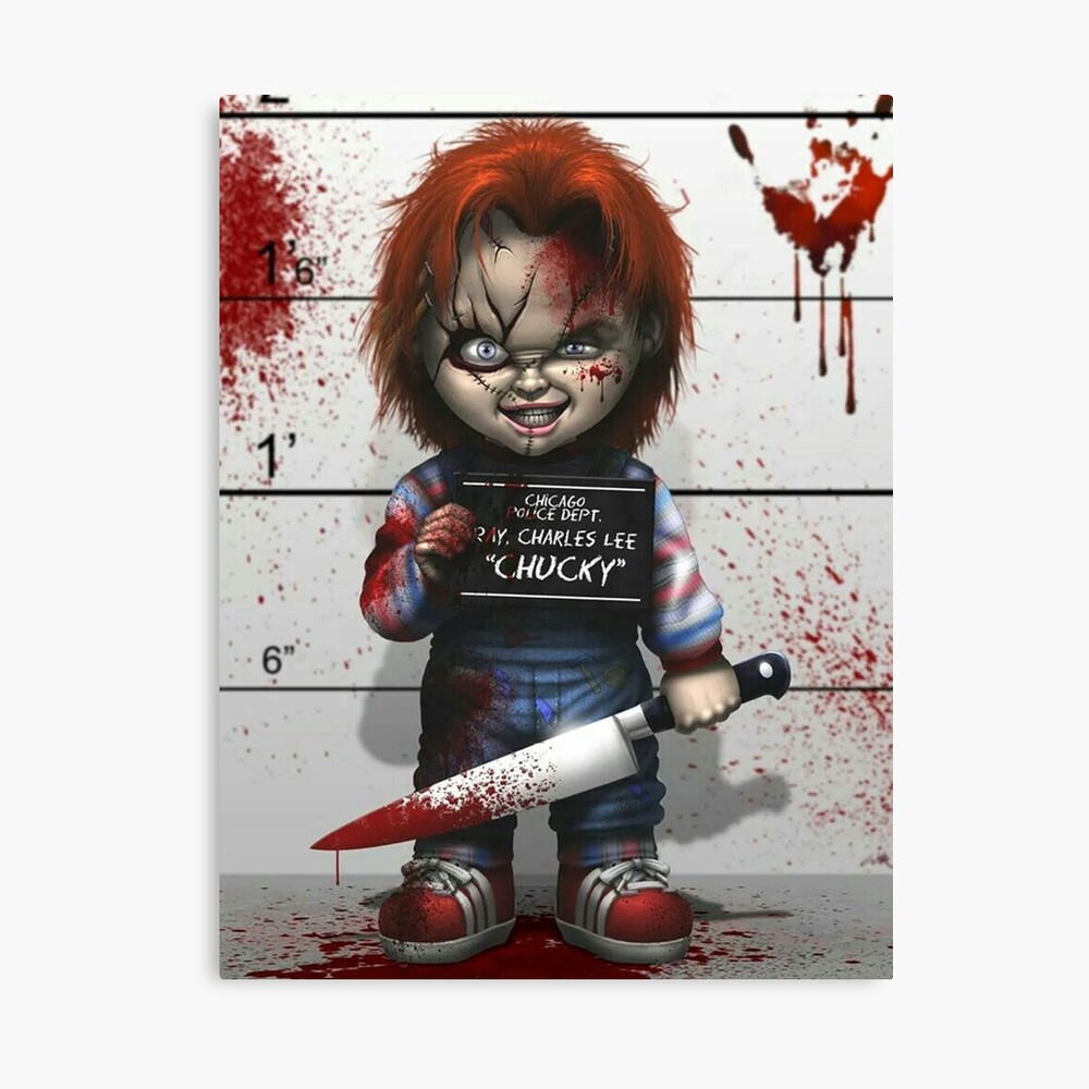 chucky canvas painting