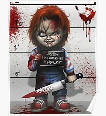 Chucky from Childs play Poster