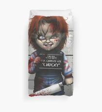 Chucky from Childs play Duvet Cover