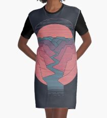 Canyon River Graphic T-Shirt Dress