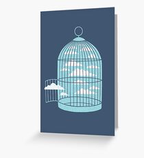 Free as a Bird Greeting Card
