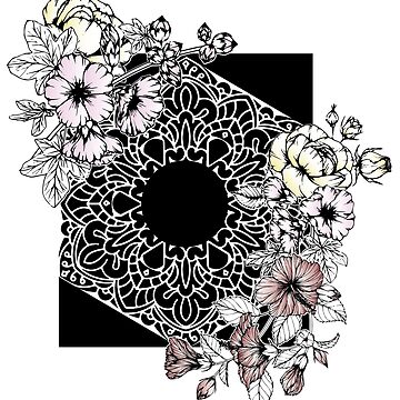 Maneki Neko flowers Sticker by KalikaGraphisme