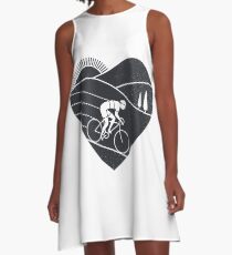 Love Cycling A-Line Dress