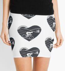 Love Cycling Mini Skirt