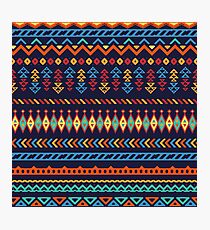 Ethnic pattern Photographic Print