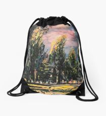 Rural Idyll Drawstring Bag