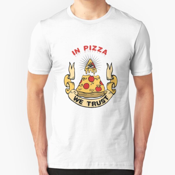 target shirt in pizza we trust