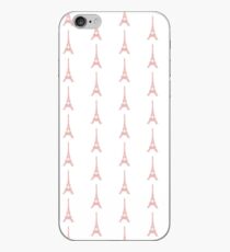 Vinilo o funda para iPhone Torre Eiffel en colores pastel