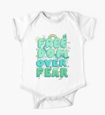 Freedom Over Fear One Piece - Short Sleeve