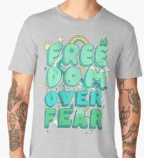 Freedom Over Fear Men's Premium T-Shirt
