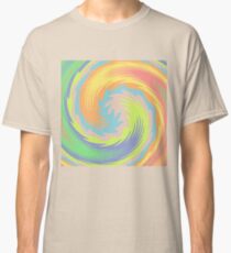 Abstract Twirl Wave Classic T-Shirt