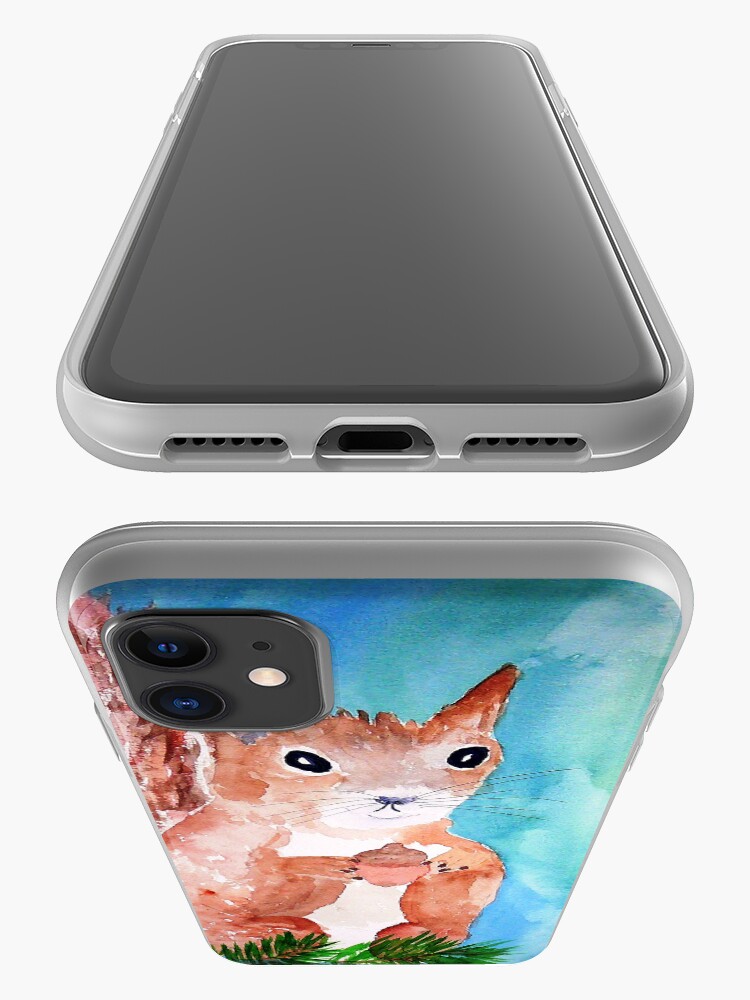 Alternate view of Red Squirrel iPhone Case & Cover