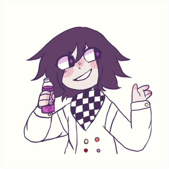 "Kokichi Ouma" Art Print by rubberbanging | Redbubble