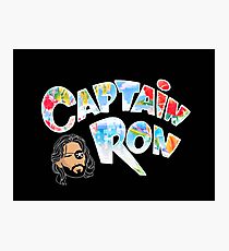 Captain Ron Photographic Print