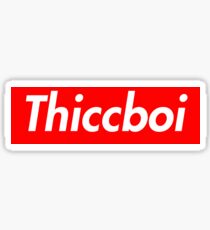 Supreme Thiccboi Sticker